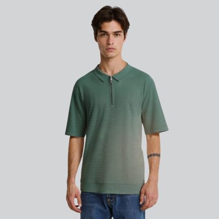 zipper polo