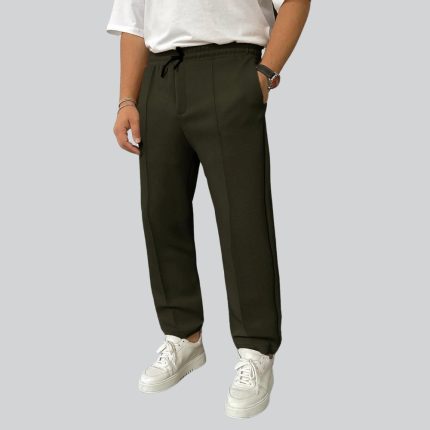 plain stripe trouser