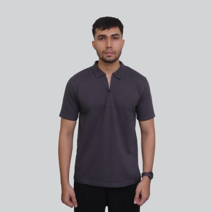 zipper polo