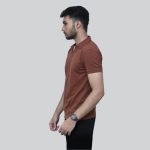 v neck polo